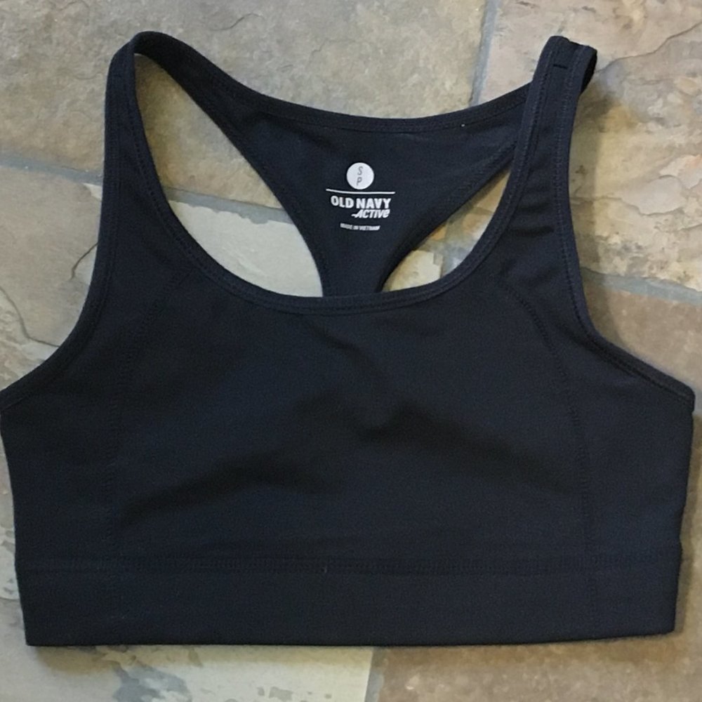 OLD NAVY ACTIVE Sm Racerback Pull On WF Bra